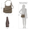 image:imageTravelon AntiTheft Classic Messenger BagNutmeg