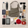 image:imageTravelon AntiTheft Classic Messenger BagNutmeg