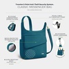 image:imageTravelon AntiTheft Classic Messenger BagTeal
