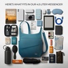 image:imageTravelon AntiTheft Classic Messenger BagTeal