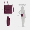 image:imageTravelon AntiTheft Classic Mini Shoulder BagBurgundy
