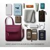 image:imageTravelon AntiTheft Classic Mini Shoulder BagBurgundy