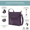 image:imageTravelon AntiTheft Classic Mini Shoulder BagDeep Purple