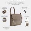 image:imageTravelon AntiTheft Classic Mini Shoulder BagHazelnut