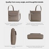 image:imageTravelon AntiTheft Classic Mini Shoulder BagHazelnut