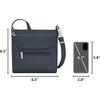 image:imageTravelon AntiTheft Classic Mini Shoulder BagMidnight