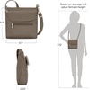 image:imageTravelon AntiTheft Classic Mini Shoulder BagSpruce