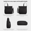 image:imageTravelon AntiTheft Classic NorthSouth Crossbody BagBlack