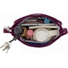 image:imageTravelon AntiTheft Classic NorthSouth Crossbody BagBurgundy