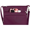 image:imageTravelon AntiTheft Classic NorthSouth Crossbody BagBurgundy