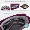image:imageTravelon AntiTheft Classic NorthSouth Crossbody BagBurgundy