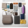 image:imageTravelon AntiTheft Classic NorthSouth Crossbody BagHazelnut