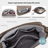 image:imageTravelon AntiTheft Classic NorthSouth Crossbody BagHazelnut