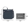 image:imageTravelon AntiTheft Classic NorthSouth Crossbody BagMidnight