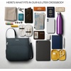 image:imageTravelon AntiTheft Classic NorthSouth Crossbody BagMidnight