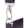 image:imageTravelon AntiTheft Classic NorthSouth Crossbody BagPurple