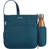image:imageTravelon AntiTheft Classic NorthSouth Crossbody BagTeal