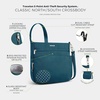 image:imageTravelon AntiTheft Classic NorthSouth Crossbody BagTeal