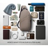 image:imageTravelon AntiTheft Classic Sling BagHazelnut