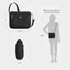 image:imageTravelon AntiTheft Classic Small EastWest CrossbodyBlack