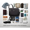 image:imageTravelon AntiTheft Classic Small EastWest CrossbodyBlack