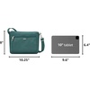 image:imageTravelon AntiTheft Classic Small EastWest CrossbodyBlossom Floral