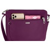 image:imageTravelon AntiTheft Classic Small EastWest CrossbodyBurgundy
