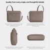 image:imageTravelon AntiTheft Classic Small EastWest CrossbodyHazelnut