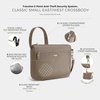 image:imageTravelon AntiTheft Classic Small EastWest CrossbodyHazelnut