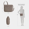 image:imageTravelon AntiTheft Classic Small EastWest CrossbodyHazelnut