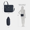 image:imageTravelon AntiTheft Classic Small EastWest CrossbodyMidnight