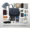 image:imageTravelon AntiTheft Classic Small EastWest CrossbodyMidnight