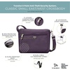 image:imageTravelon AntiTheft Classic Small EastWest CrossbodyPurple
