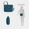 image:imageTravelon AntiTheft Classic Small EastWest CrossbodyTeal