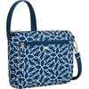 image:imageTravelon AntiTheft Classic Small EastWest CrossbodyWoven Flower