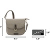 image:imageTravelon AntiTheft Courier Saddle CrossbodyStone