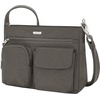 image:imageTravelon AntiTheft Essentials Patch Pocket Crossbody BagSmoke