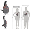 image:imageTravelon AntiTheft Greenlander Compact Sling BagDiamond Ash