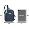 image:imageTravelon AntiTheft Greenlander Small CrossbodyGalaxy Blue