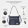 image:imageTravelon AntiTheft Heritage Hobo BagIndigo