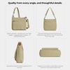 image:imageTravelon AntiTheft Heritage Hobo BagNatural