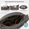 image:imageTravelon AntiTheft Heritage Hobo BagPewter