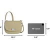 image:imageTravelon AntiTheft Heritage Saddle Crossbody  AntiTheftNatural
