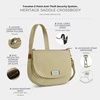 image:imageTravelon AntiTheft Heritage Saddle Crossbody  AntiTheftNatural