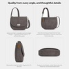 image:imageTravelon AntiTheft Heritage Saddle Crossbody  AntiTheftPewter