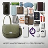 image:imageTravelon AntiTheft Heritage Saddle Crossbody  AntiTheftSage