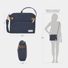 image:imageTravelon AntiTheft Heritage Small Crossbody BagBlue