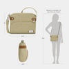 image:imageTravelon AntiTheft Heritage Small Crossbody BagNatural