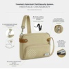 image:imageTravelon AntiTheft Heritage Small Crossbody BagNatural