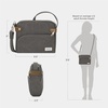 image:imageTravelon AntiTheft Heritage Small Crossbody BagPewter